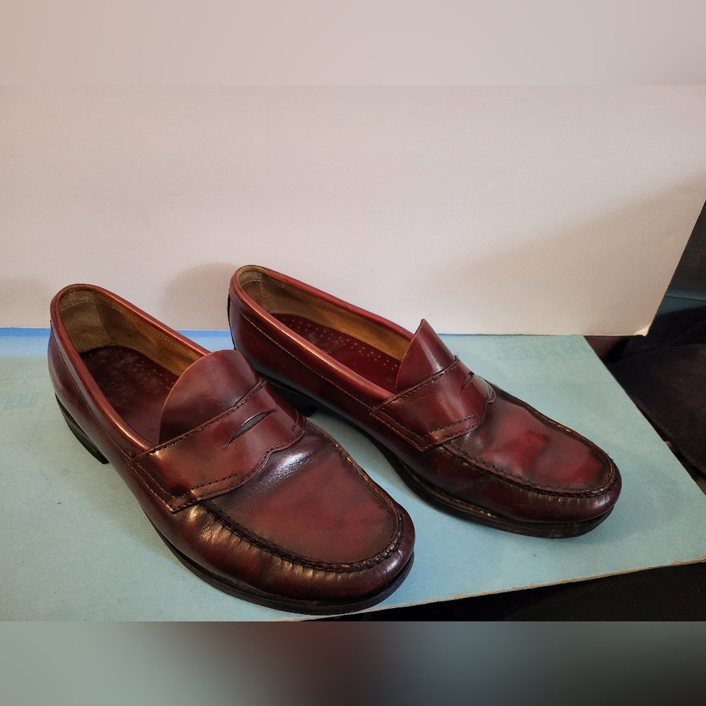 Mens Bass Weejuns Penny Liafers in Cordoba sz 8.5